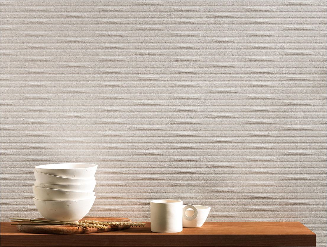 3D WALL CARVE WHITTLE WHITE