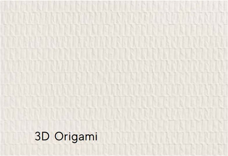 3D WALL PLASTER ORIGAMI