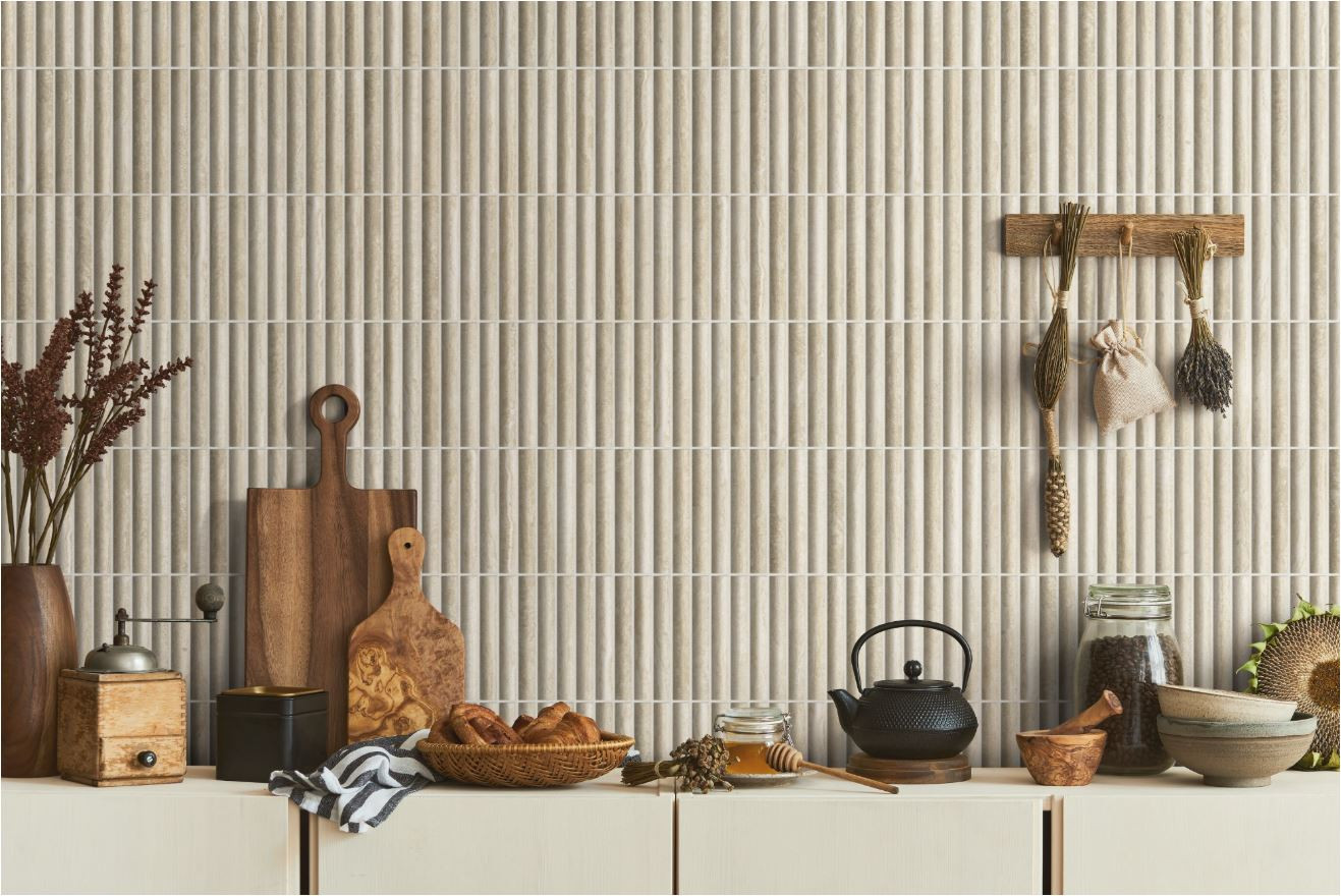 ARCHISTONE NATURAL TRAVERTINE MATT FLUTED