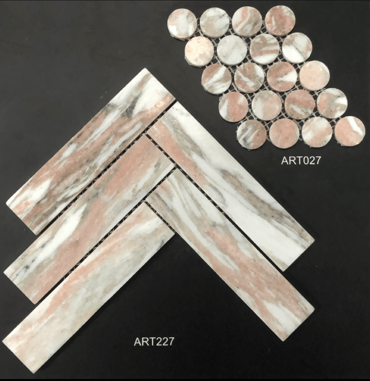 Artemis  Norwegian Pink Mosaic
