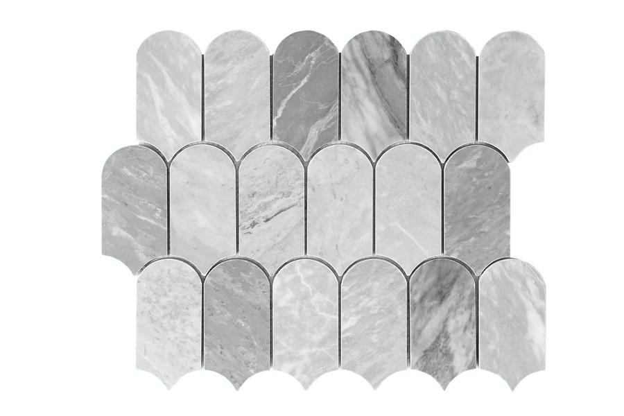 Cascade Grey Carrara Mosaic