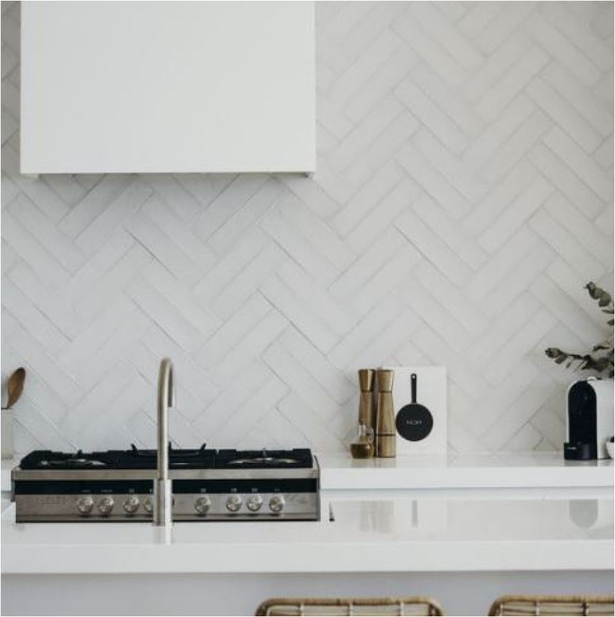 Charming White Gloss Subway 50 x 200