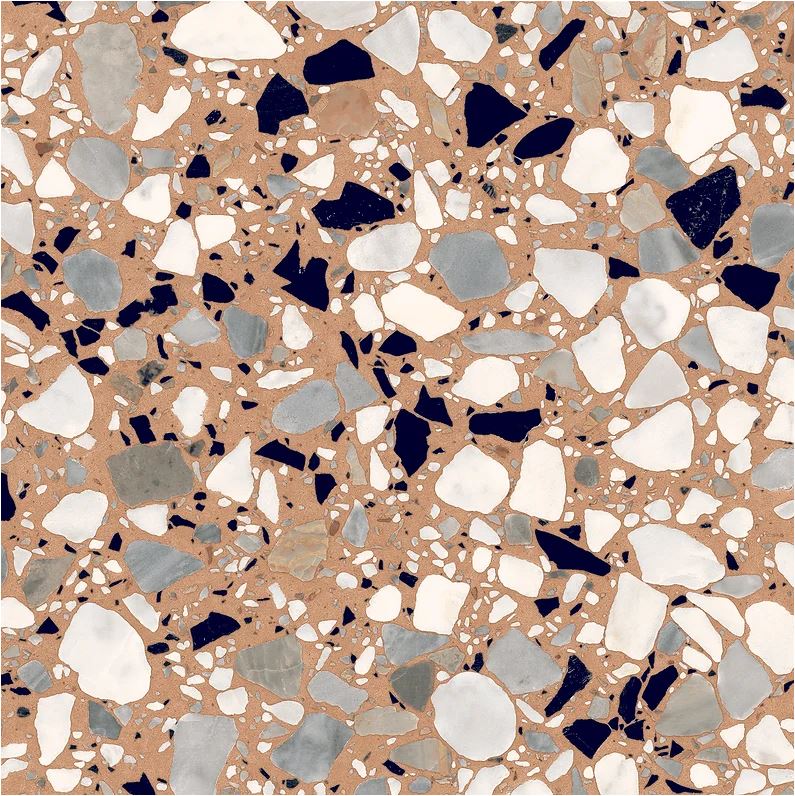 Fragment Terracotta Macro Terrazzo