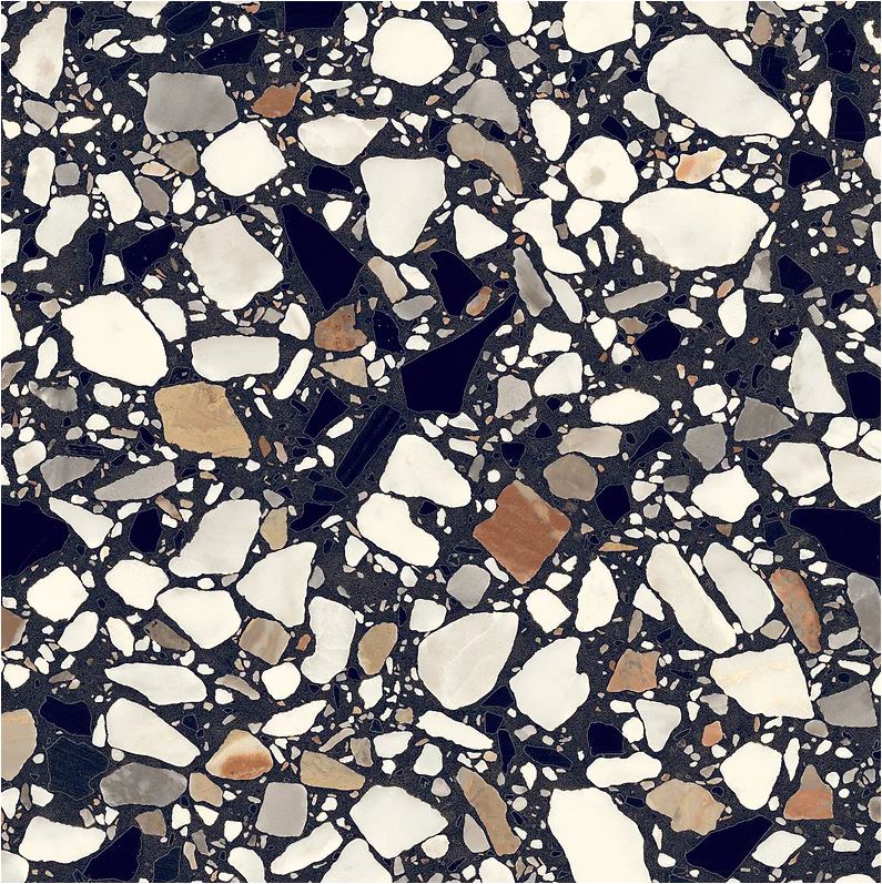 Fragment Nero Macro Terrazzo