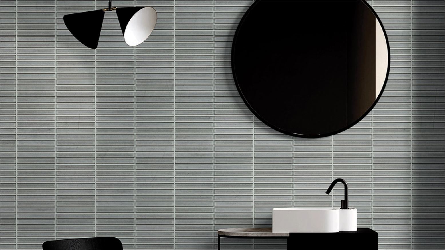 LARGE KIT KAT MOSAIC GREY
