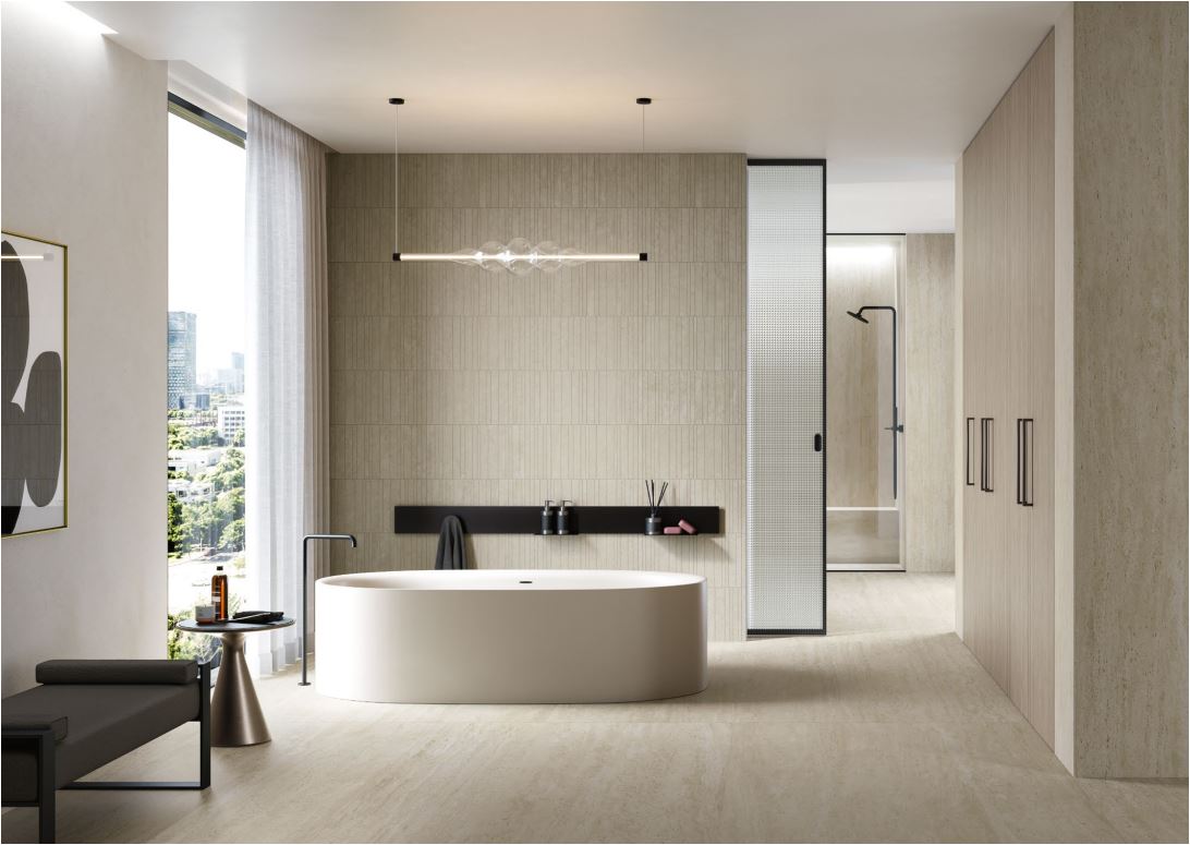 MARVEL TRAVERTINE PEARL VEIN CUT