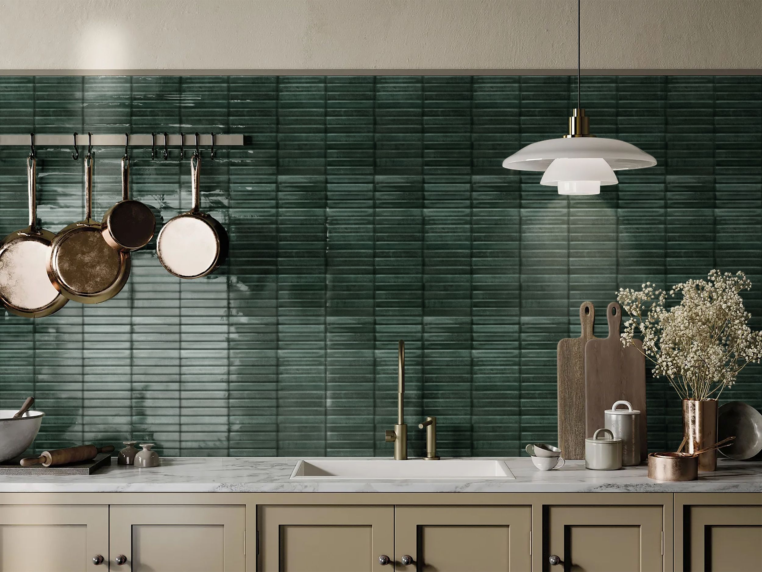 STRIATURA DARK GREEN