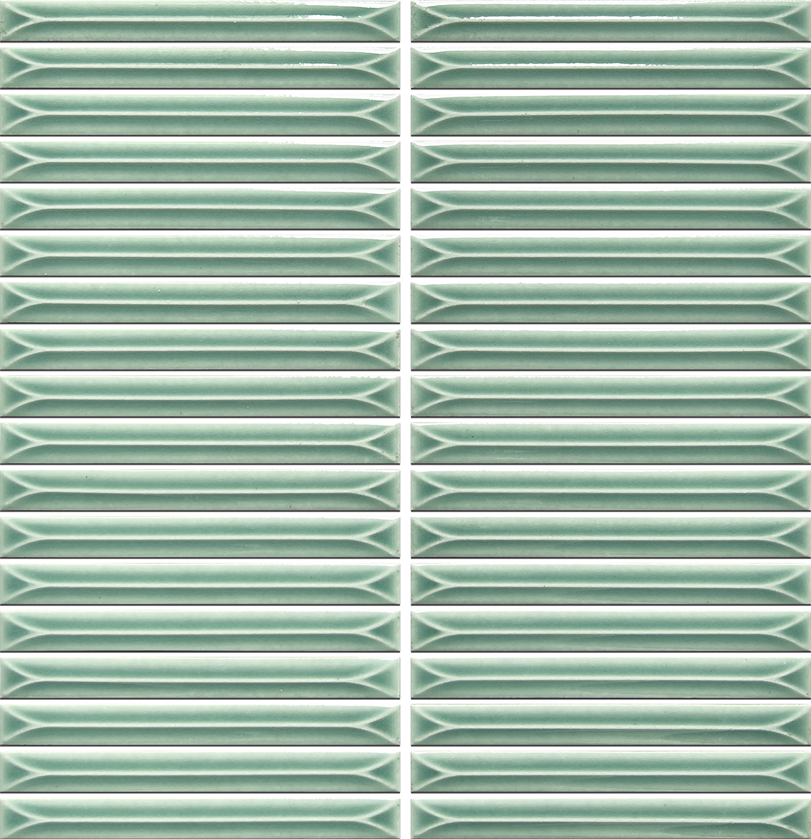 Ukibori Mint Mosaic