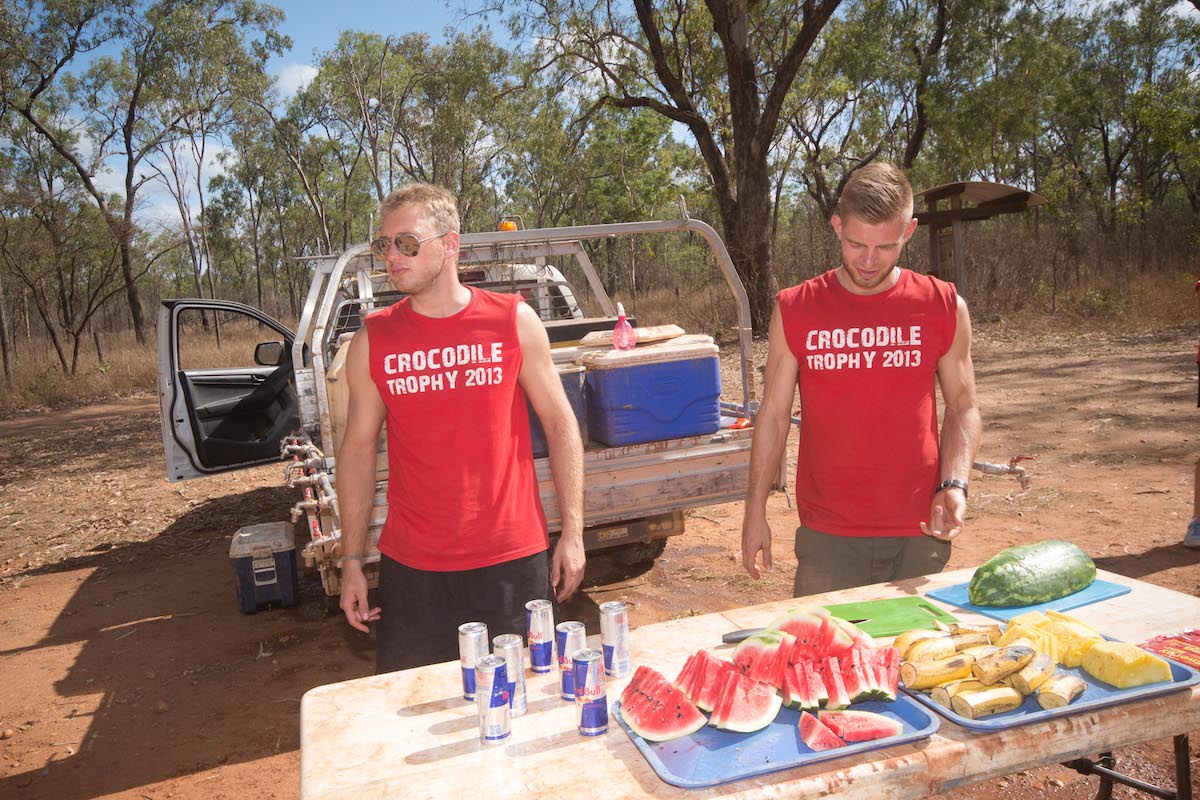 A mid-stage depot ready to refuel riders.