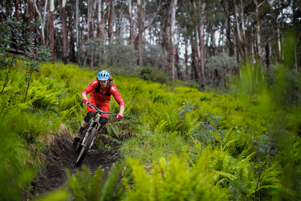 The trail has been carefully crafted to maintain effortless speed. Less braking, supportive turns and plenty of visibility.
