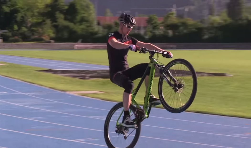 Wheelie World Record 25.72 km!