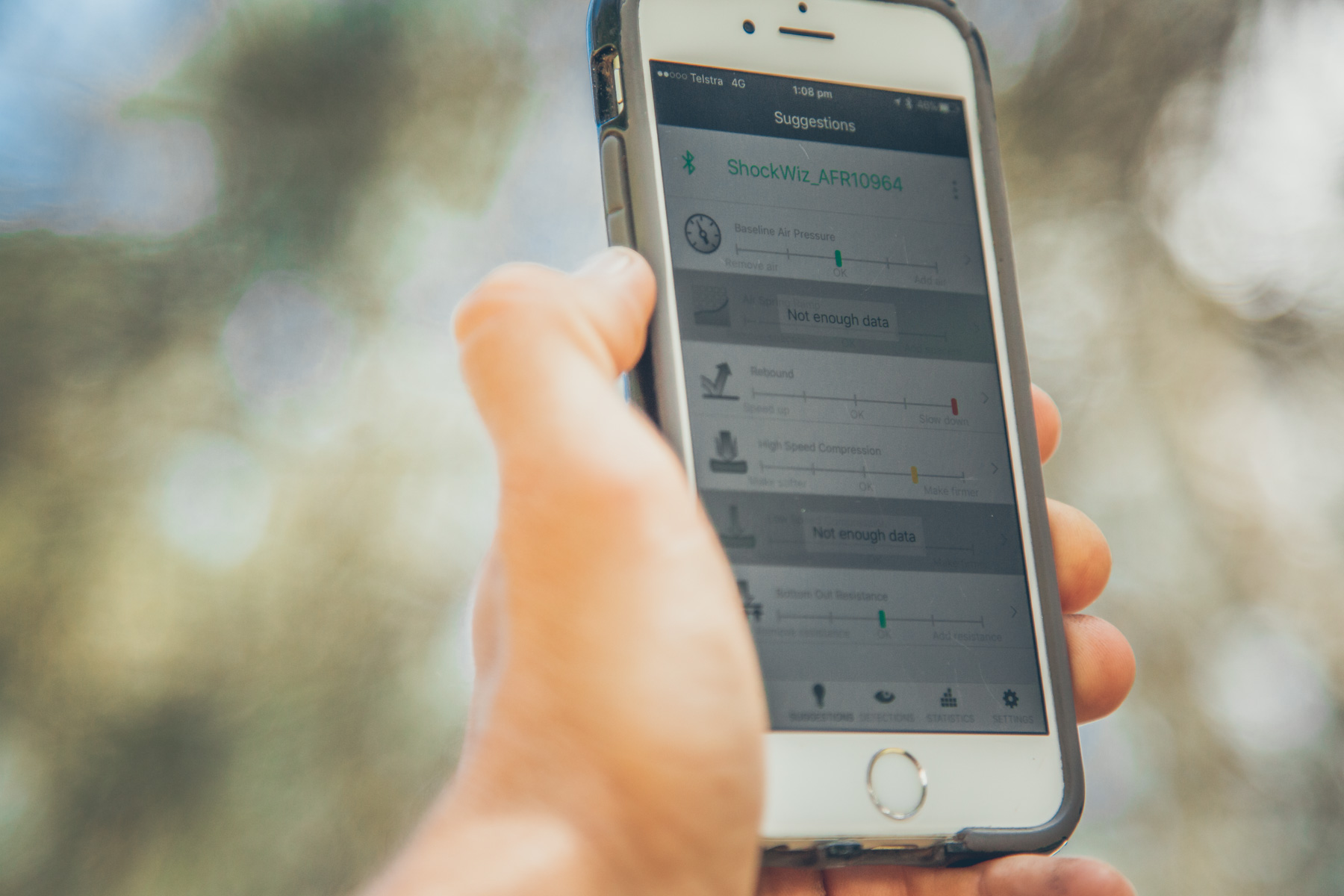 Flow's First Bite Quarq ShockWiz