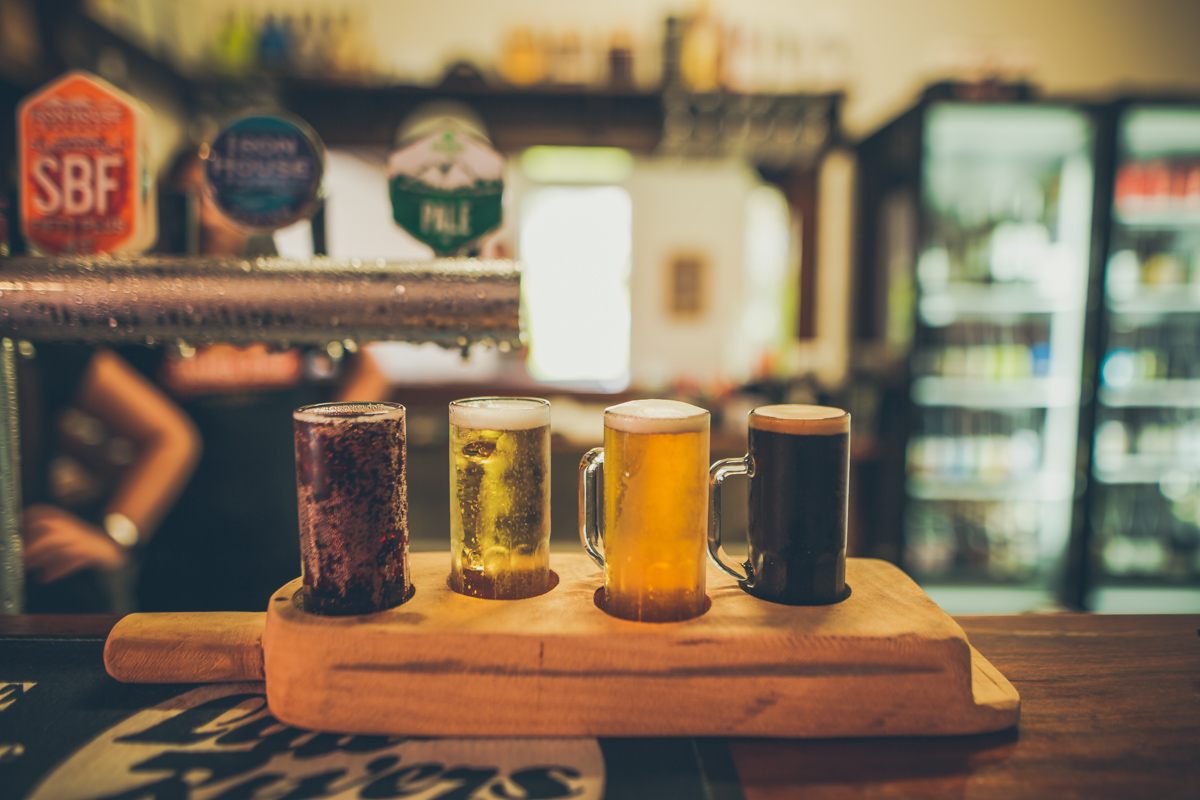 Craft beer from all over Tasmania on tap, now you're talking!