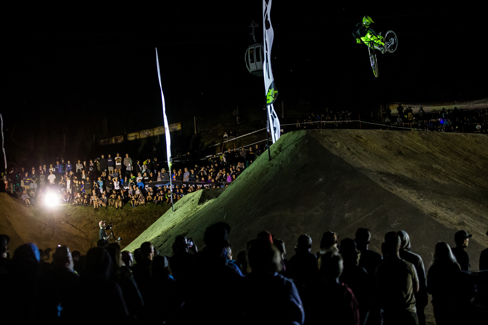 Riders turned it on in front of a huge crowd at the Whip-Offs.