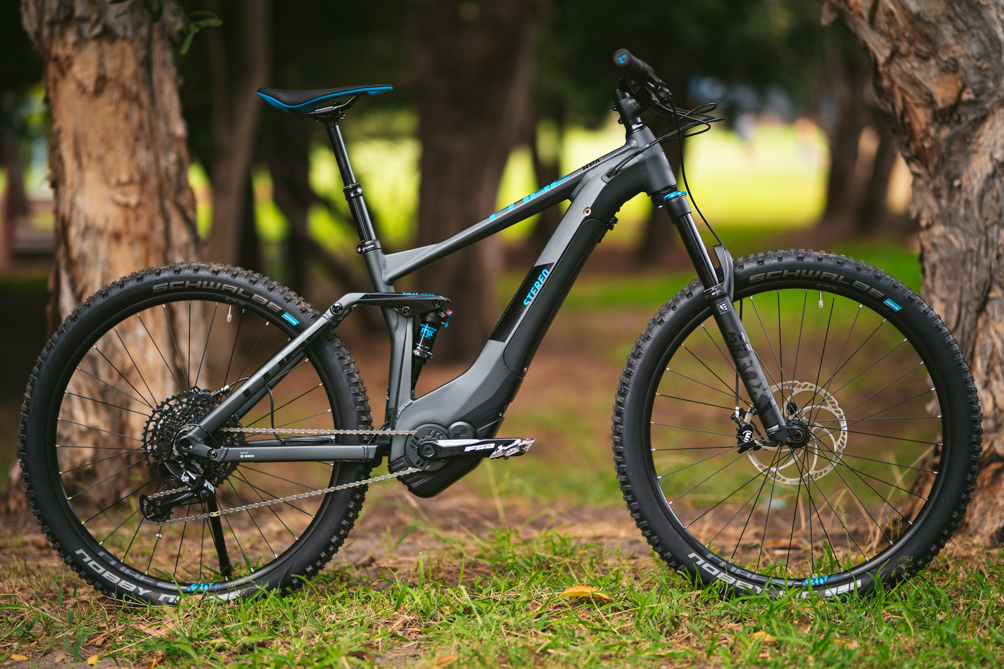 Just in for review Cube s 4999 e MTB Stereo 140 Hybrid