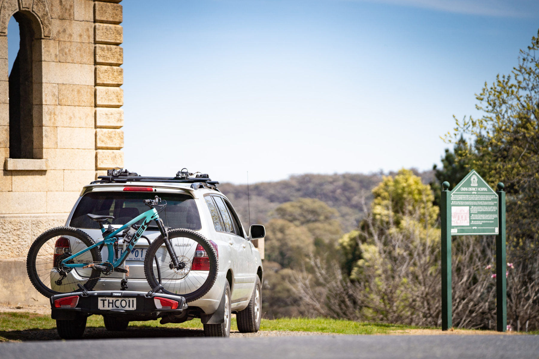 2020 trek fuel ex 9.8 beechworth car thule velospace xt 3 rack