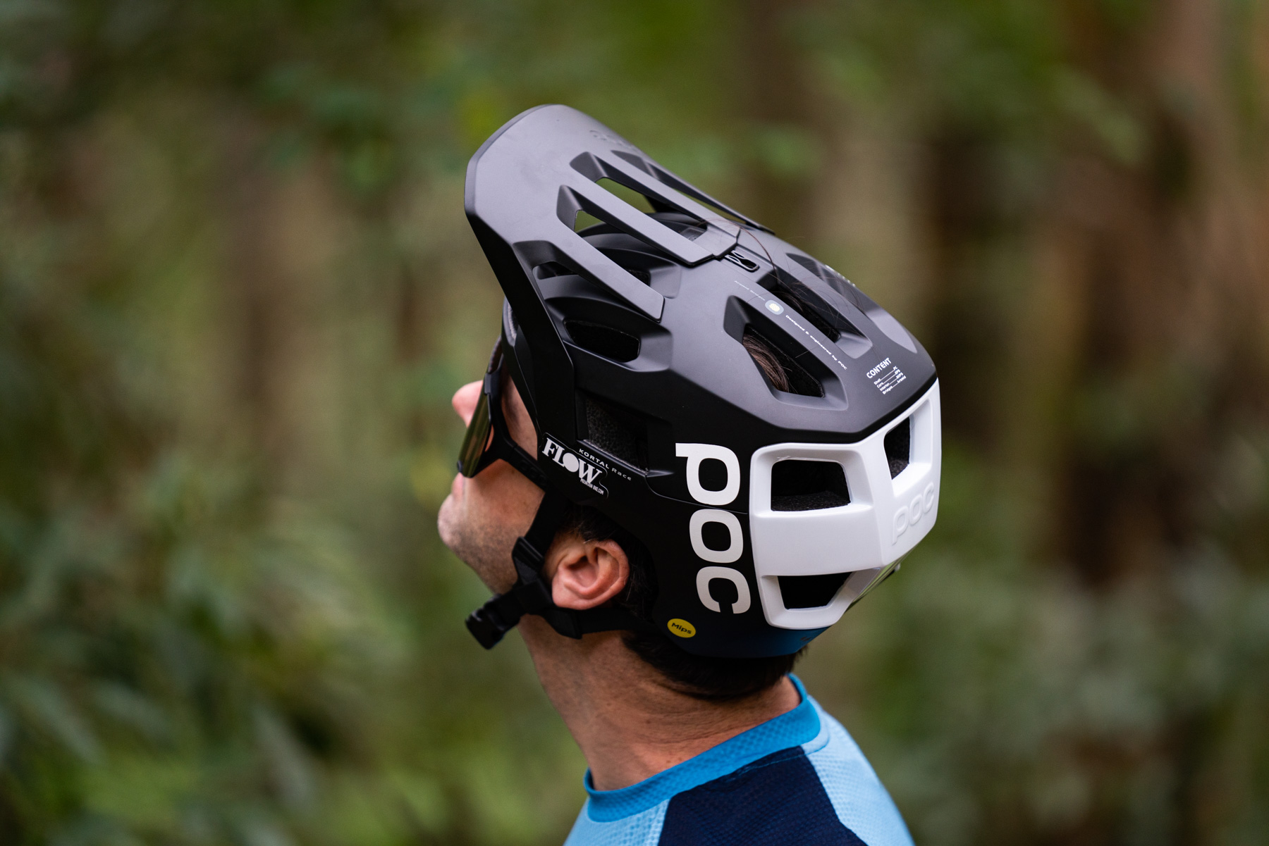 poc kortal race mips trail helmet