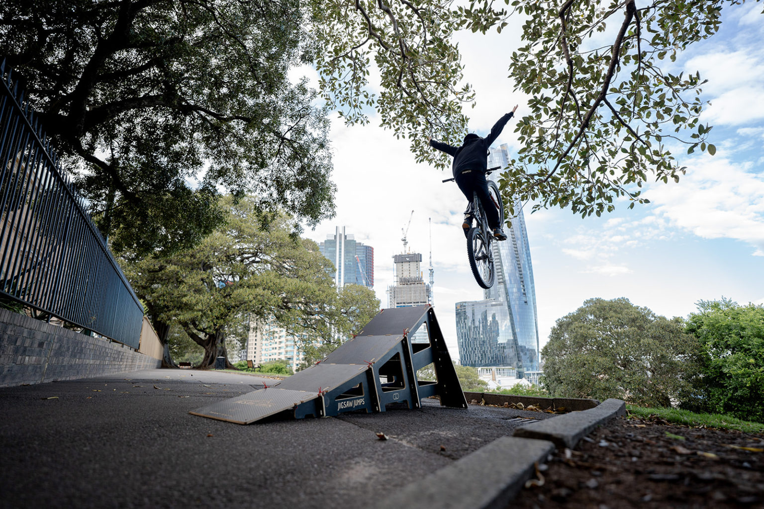 Jigsaw Jumps Sending Australian Riders into Orbit