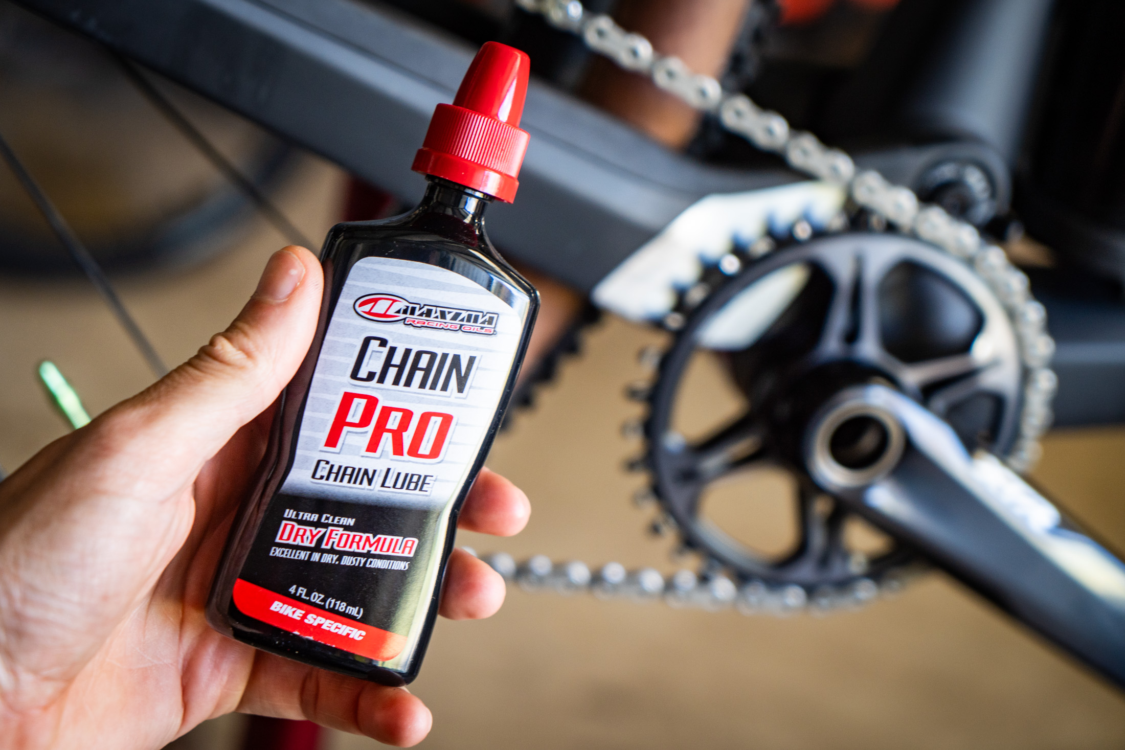 Fresh Produce 3 different chain lubricants from Maxima Racing Oils Flow Mountain Bike