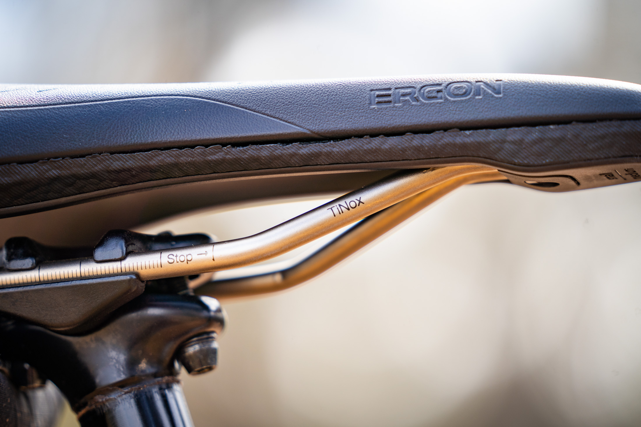 This Ergon SR Allroad Core saddle uses foam from running shoes!