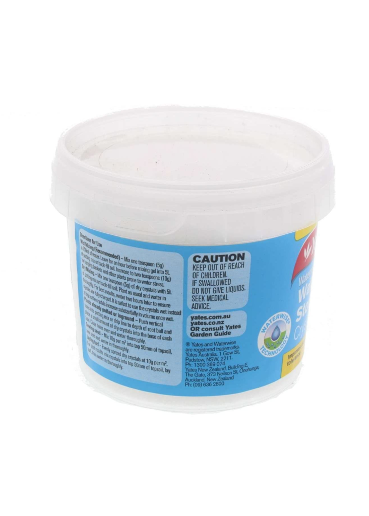 Water Storage Crystals Yates Guildford Garden Centre