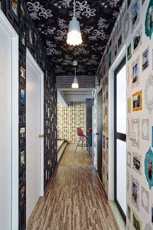 An explosion of colours, prints and patterns gives this 5-room HDB flat its unique look