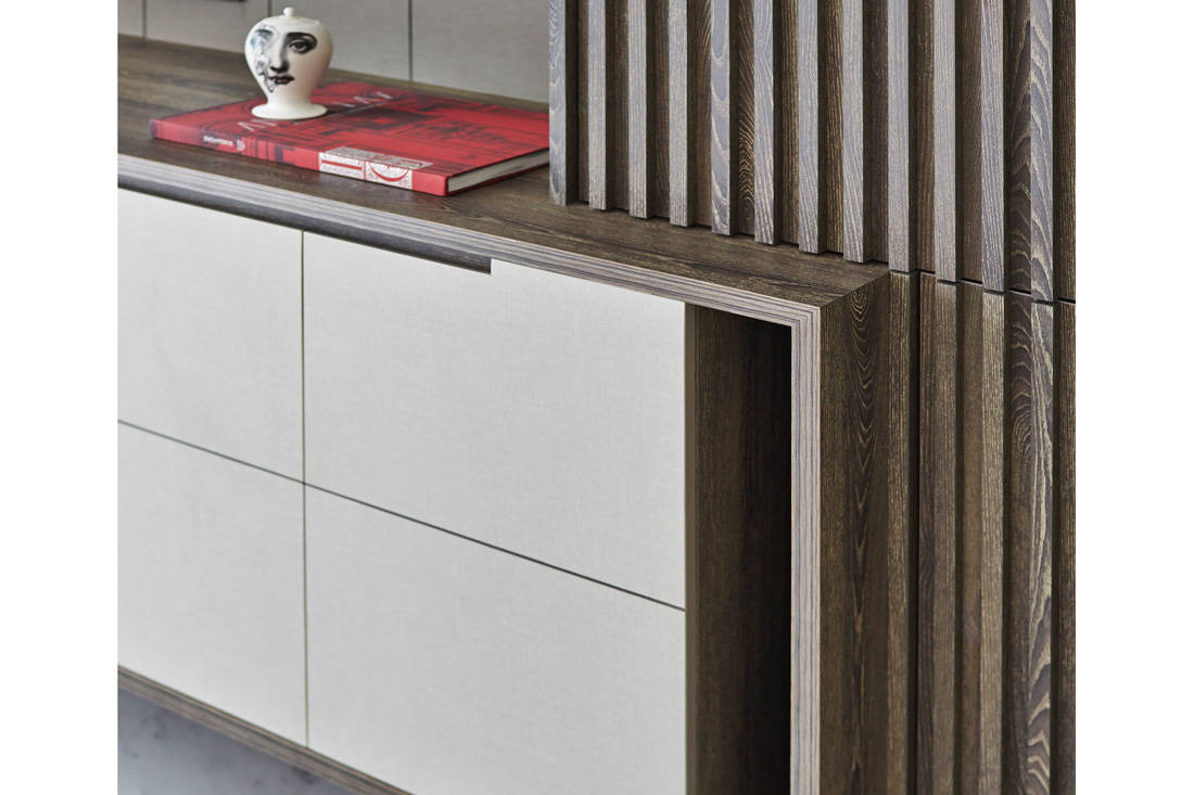 This stylish apartment exemplifies that you can’t go wrong with sleek lines and crisp aesthetics