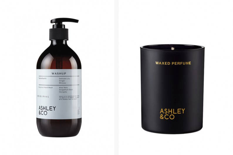 ashley & co wash and candle