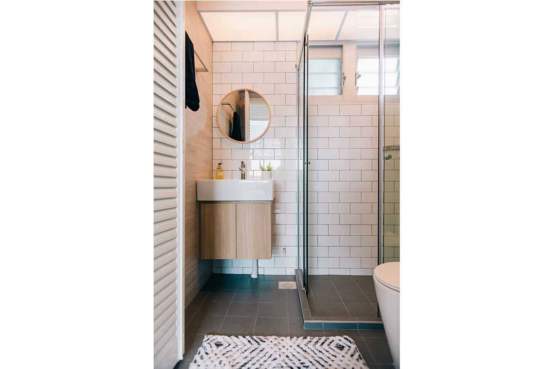 A 3-room HDB flat turned retreat space