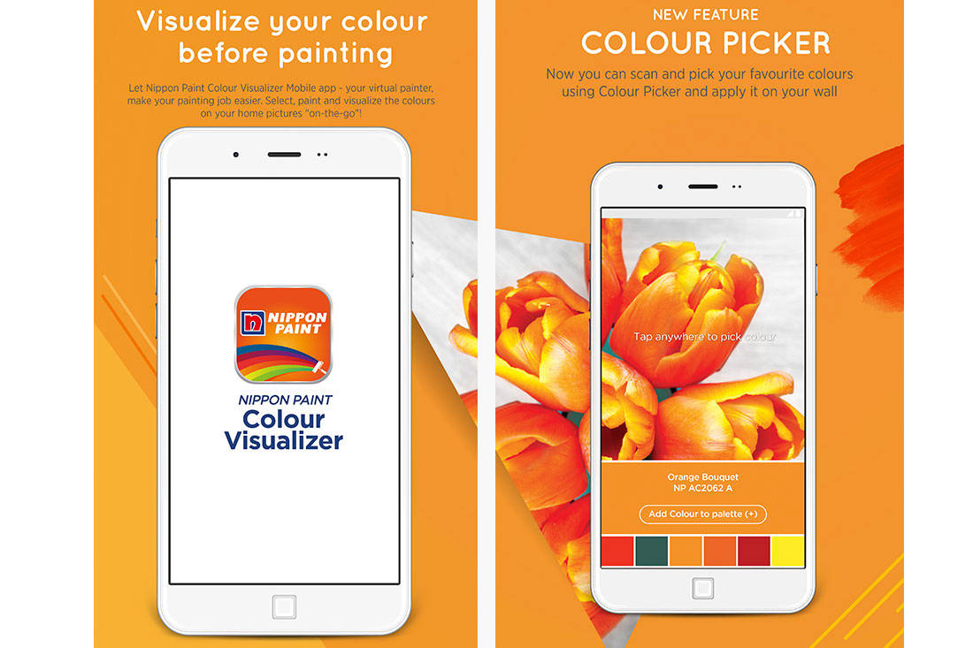 Nippon Paint’s virtual painter lets you visualise how your home looks like after painting