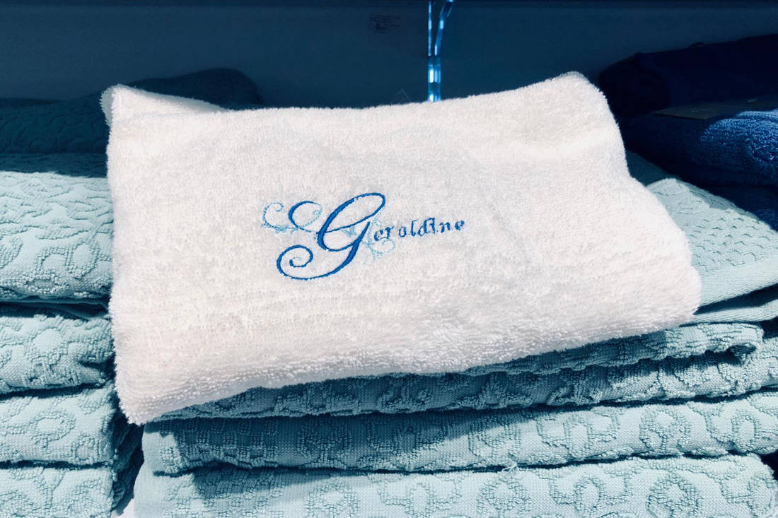 2019 COURTS furniture collection - COURTS offering complimentary embroidery on bath towels for a limited time only