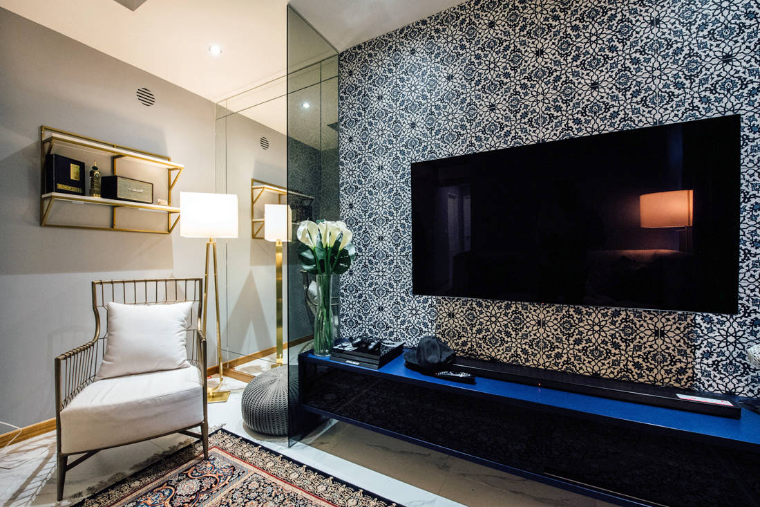 Modern Moroccan style done right in an HDB flat