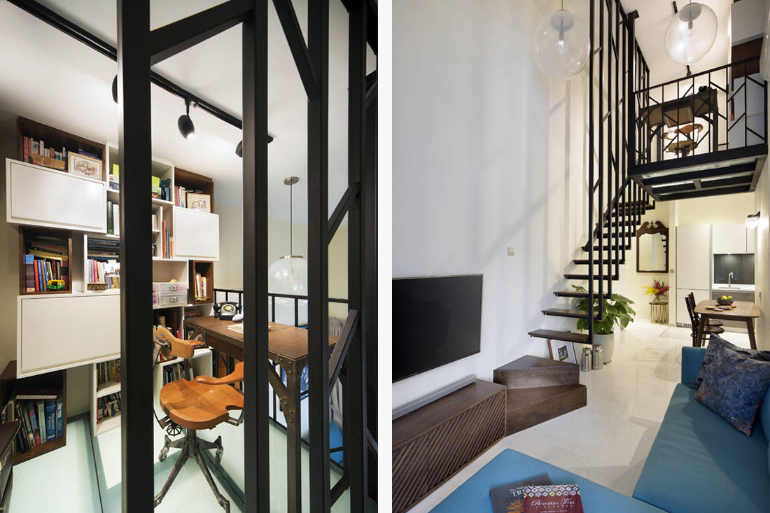 See how a small apartment expands in size