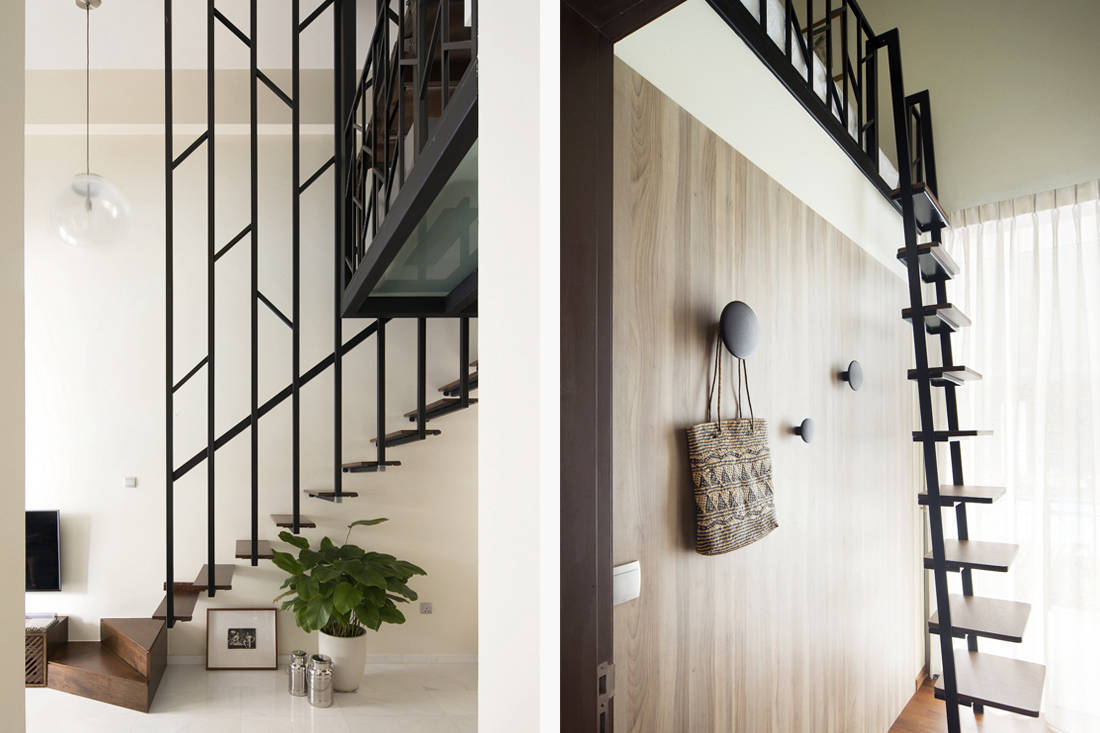 small apartment stair design by Prozfile