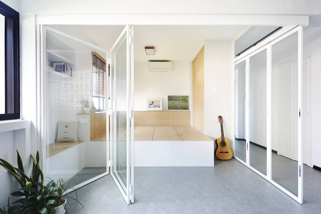 This home embraces angular walls like a champ