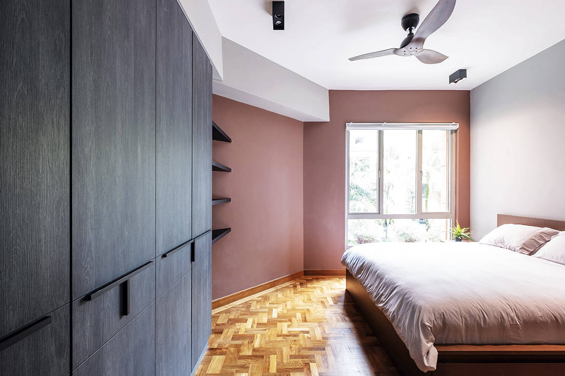 Turning an odd-angled apartment into a desirable home