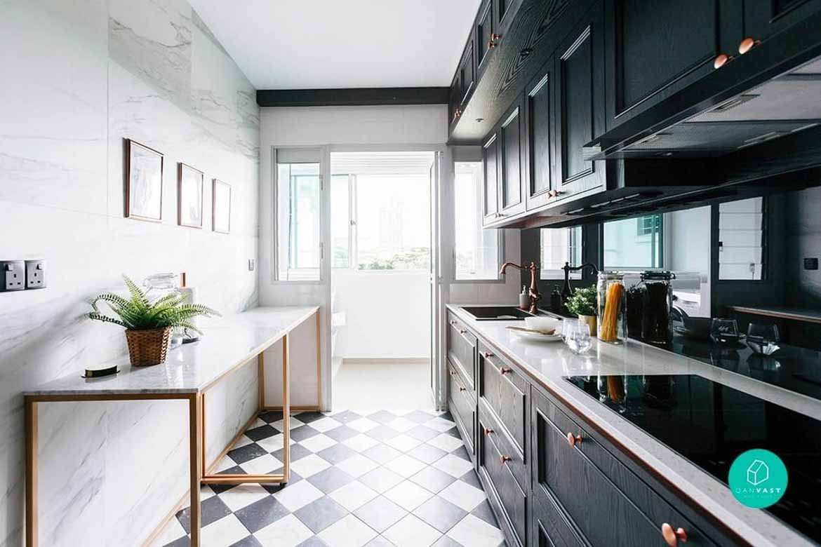 HDB Kitchen Design Top 5 HDB Kitchen Ideas Singapore