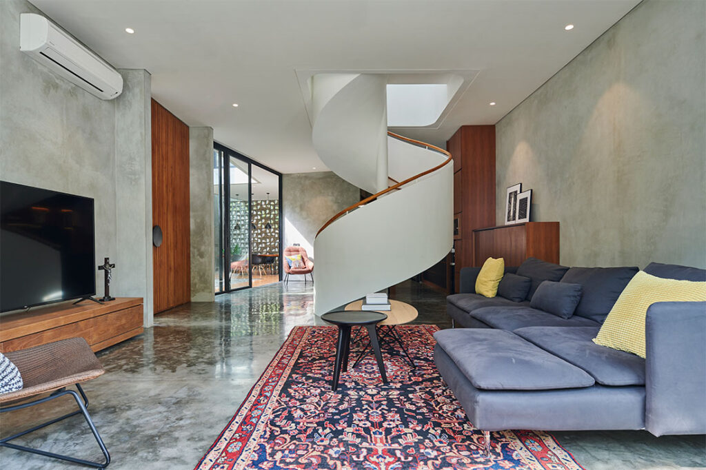 Breeze Blocks House by Tamara Wibowo Architects