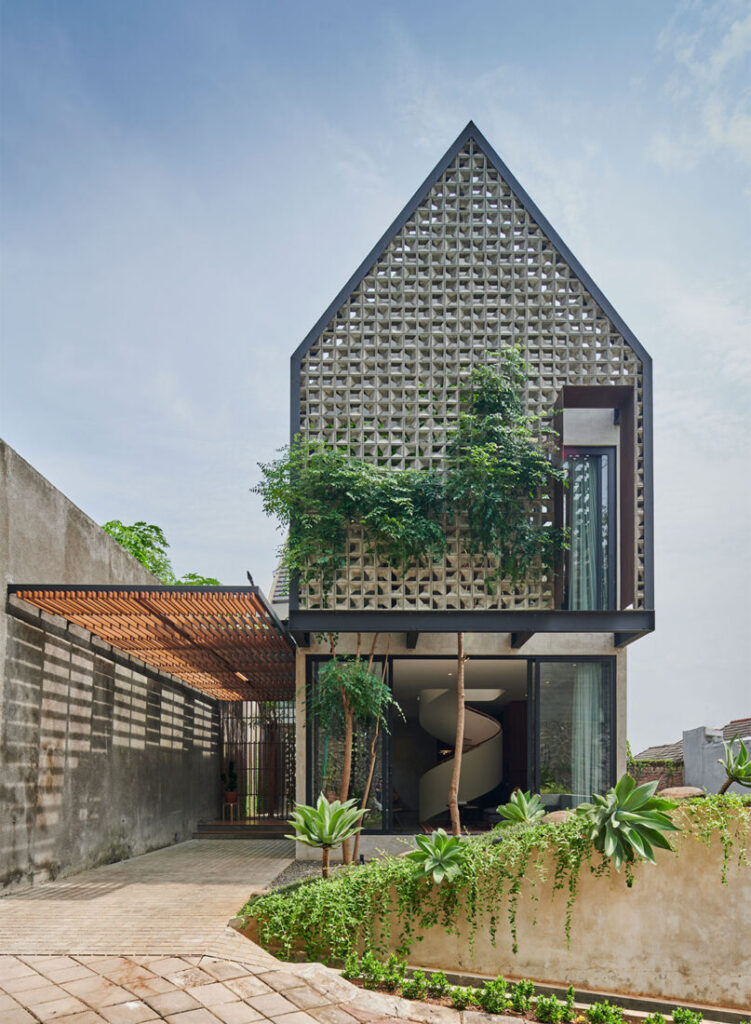 Breeze Blocks House by Tamara Wibowo Architects
