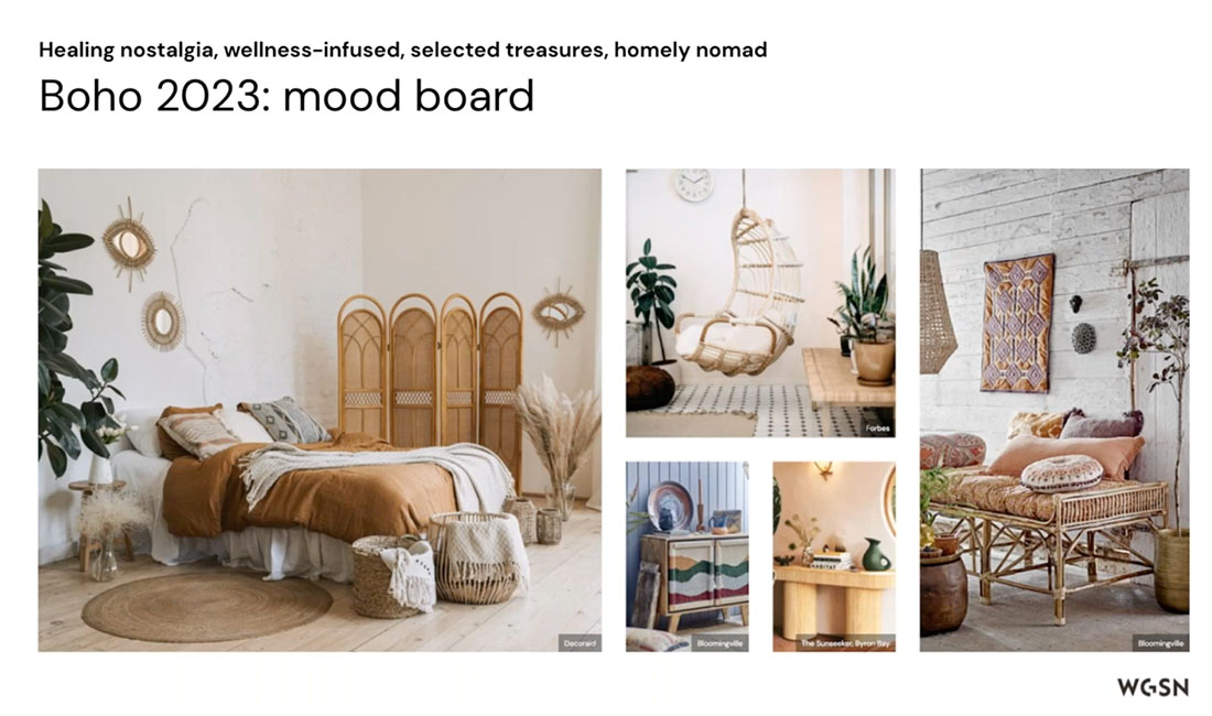 Hottest interior trends for 2023 WGSN Lookbox Living