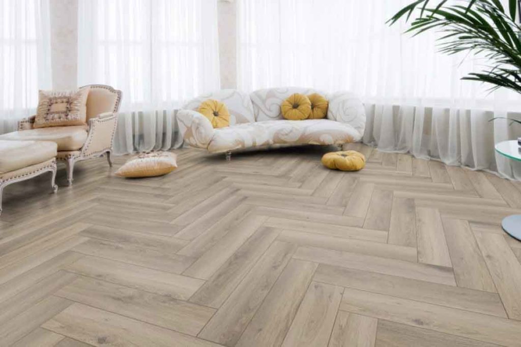 vinyl flooring herringbone parquet HDB BTO resale flat apartment 