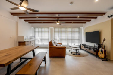 A resort-style BTO flat on a budget