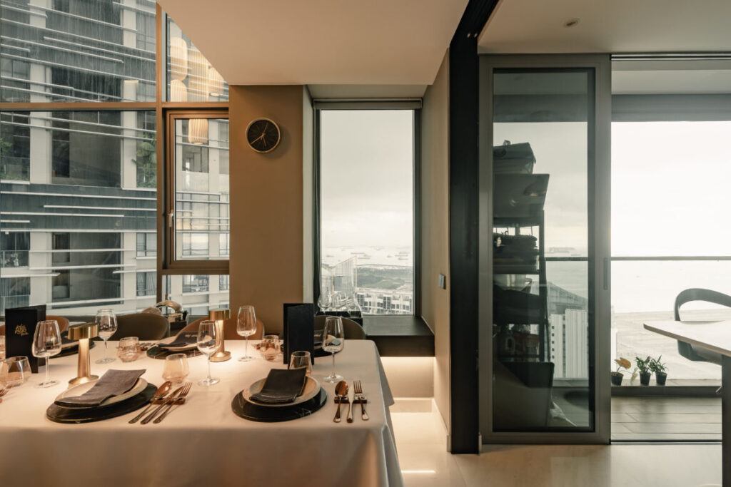 WFH private dining experience