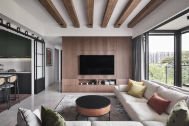 A reconfigured condo with mood-boosting vibes