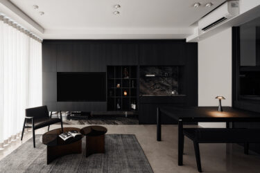 Gallery-like cool with a personal touch