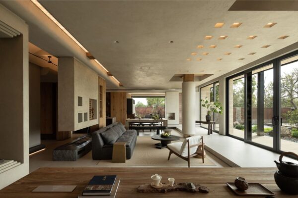 Courtyard serenity in China