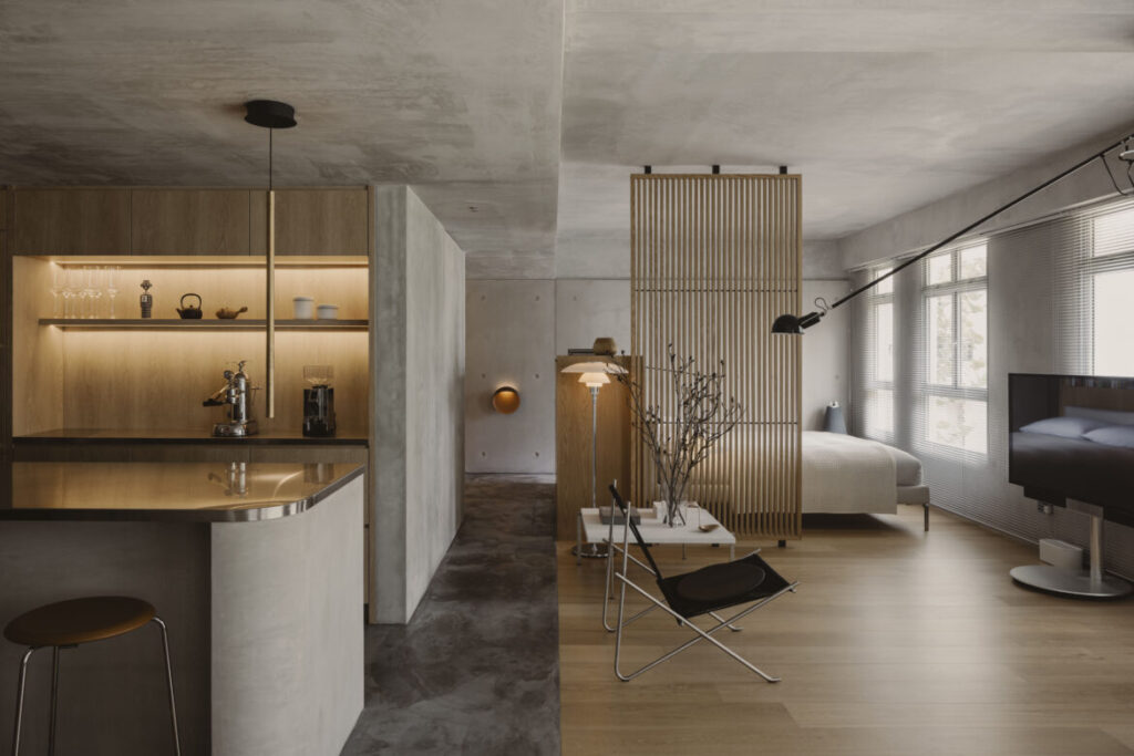 brutalist interiors