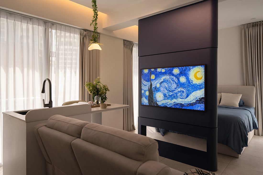 compact apartment