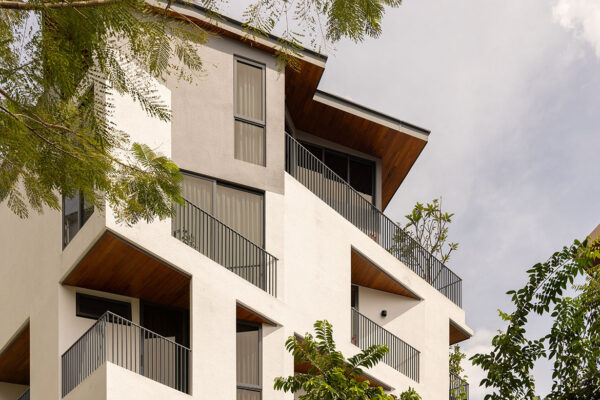 On a dense housing estate, Pocket Garden House shows how architecture and nature can co-exist