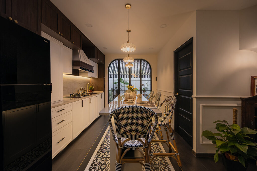 Colonial-style homes